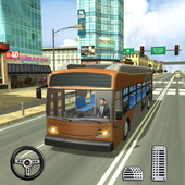 Bus Race 2019 - 3D Driving Simulator icon