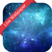 Blue Effect 3d cube LWP icon