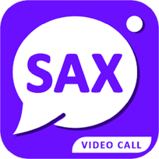 sax video chat | free random chatting app prank icon
