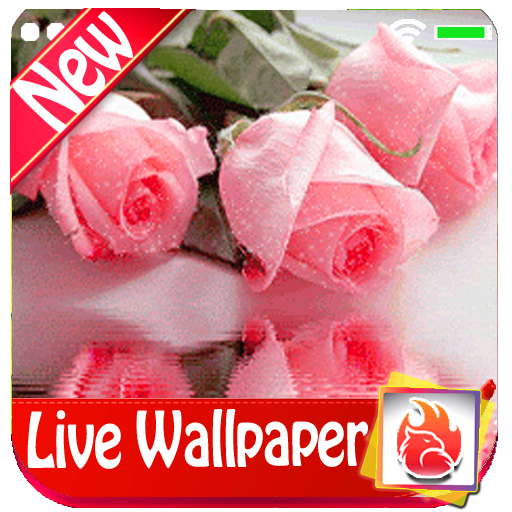 Pink Rose Live Wallpaper 2019 Pink Rose LWP icon