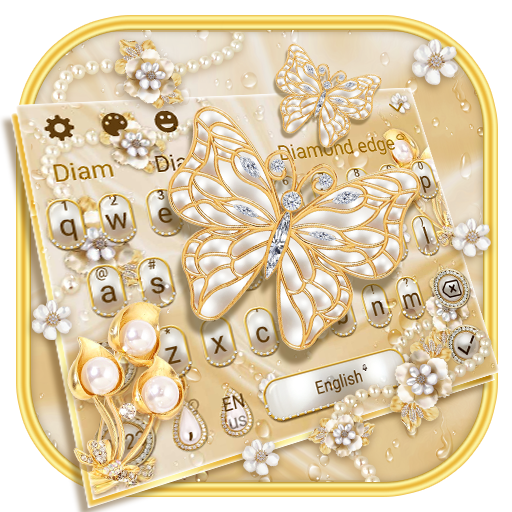 Diamond Butterfly Keyboard icon