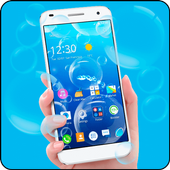 Transparent Bubble Live Wallpaper icon