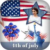 4th July Photo Frame