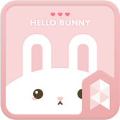 Hello love Bunny theme icon