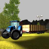Night Tractor 3D: Hay Transport
