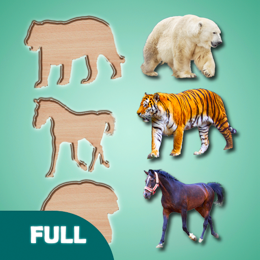 Puzzle Game for Kids Animals and Birds, Full Game icon