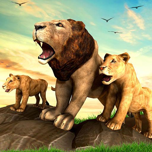 The Lion Simulator - Animal Family Simulator Game icon