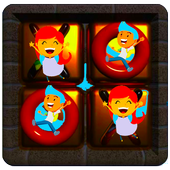 tic tac toe or X/O (boy vs girl) icon