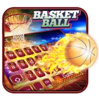 Fire Basket Ball Keyboard Theme