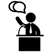 مهارات العرض و التقديم وكتابة التقارير أيقونة