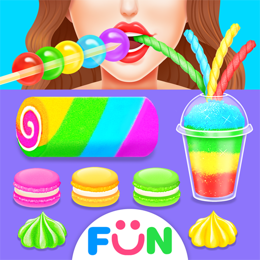 ASMR Rainbow Dessert Maker – F icon