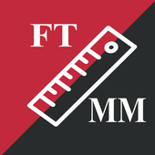 Feet to Millimeters - mm to ft converter icon