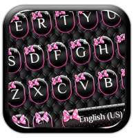 Tema papan kekunci Cute Bow on 9Apps