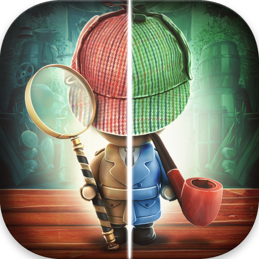 Sherlock Holmes Find the Difference Detective Game icon