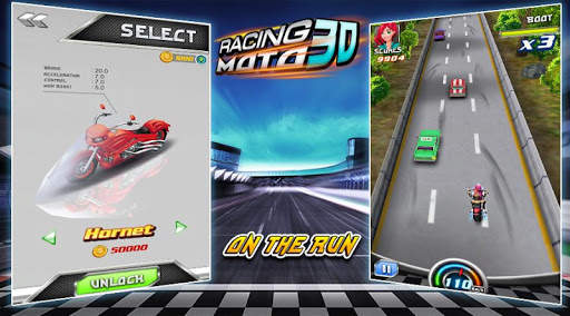 Moto Racing 3D Game screenshot 3