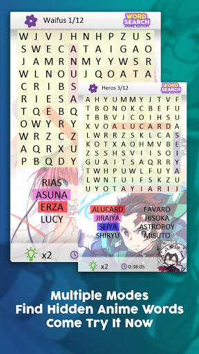 Anime Word Search screenshot 4