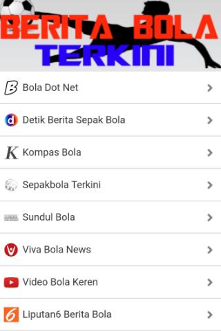 Berita Bola Terkini screenshot 1