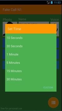 Fake Call N1 скриншот 4