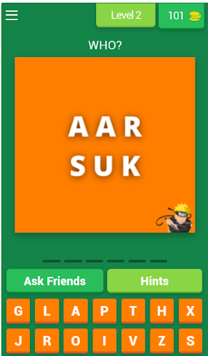 Ninja Konoha: Guess the Characters Quiz Free Game screenshot 3