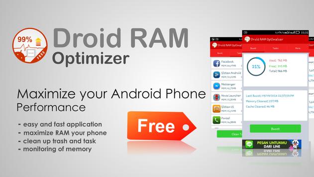 Droid RAM Optimizer Free screenshot 3