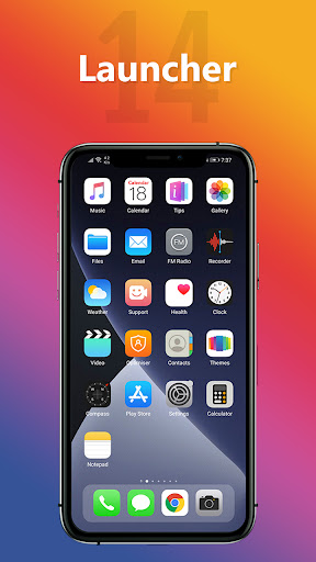 Launcher iOS 14, 15 -iOS Don screenshot 5
