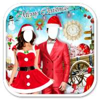 Couple Christmas Photo Suit on 9Apps