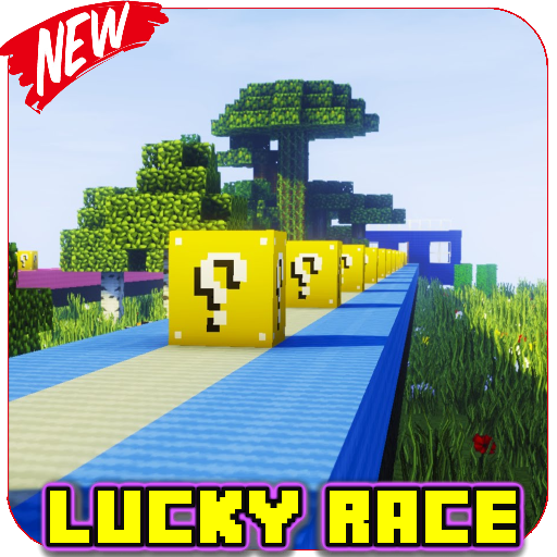 Map Lucky Block Race for MCPE icon