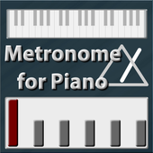 Metronome for piano icon