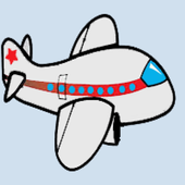 Plane and Barriers Game icon
