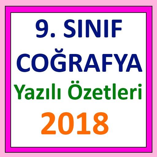 9. Sınıf Coğrafya Yazılı Özeti 2018 icon
