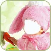 Baby Easter Photo Montage