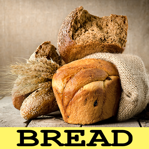 Bread recipes free offline app icon
