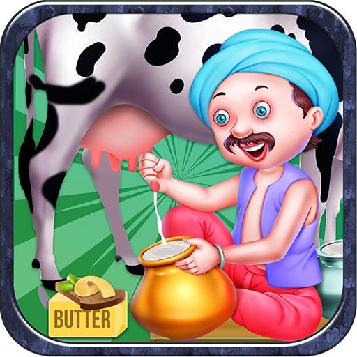 Pure Milk Butter Factory: Dairy Farm Cooking Game icon