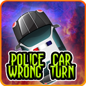Police Car Wrong Turn icon