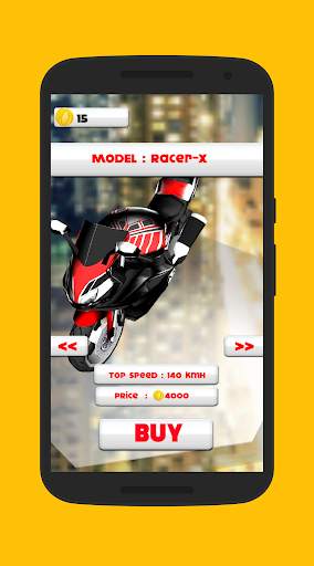 Racing bike rivals 2 - moto city racer screenshot 1
