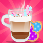 coffee game for girls icon