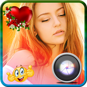 selfie cam photo editor photo filters and stickers icon