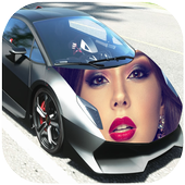 ضع صورتك في أجمل السيارات في العالم أيقونة