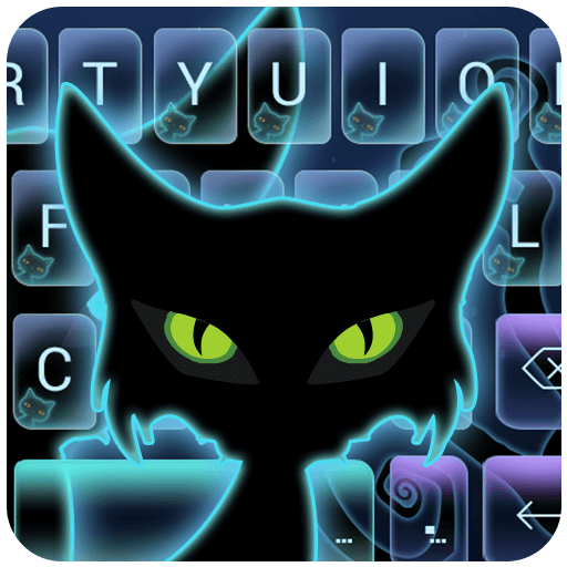 Halloween Cat Emoji Keyboard icon