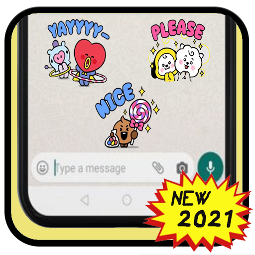 WAStickers BT21 Kpop - Keyboard Theme icon