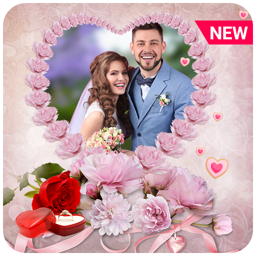 Wedding photo frames icon