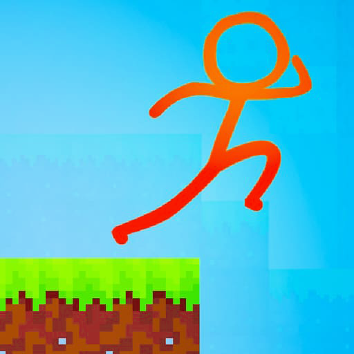 Stickman Parkour 2: on-line icon