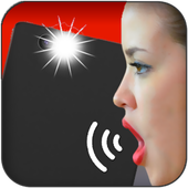 اشعال ضوء الهاتف بالتصفيق icon