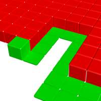 Color Fill Line - Block Colour Fill 3d