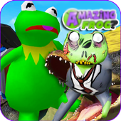 Frog vs Amazing Zombie  Enemies Simulator icon