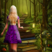 Princess Running to Jungle icon