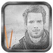 pencil drawing sketch photo editor icon