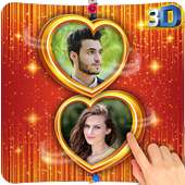 Love Photo frames in 3D