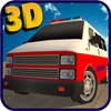 Ambulance Driver Rescue 3D Sim icon