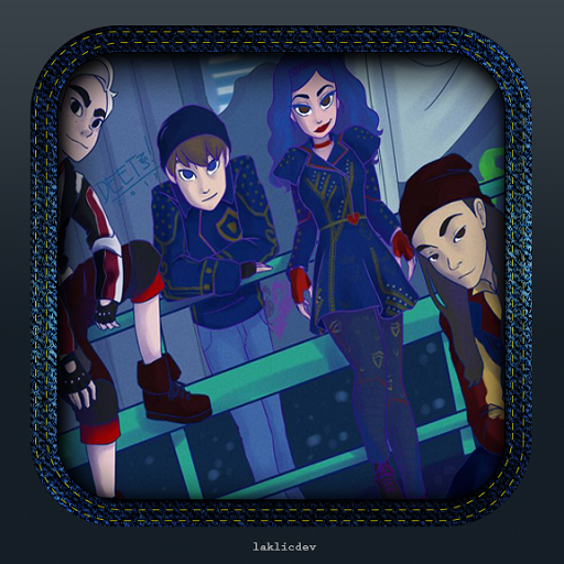 wallpaper for descendants full hd icon
